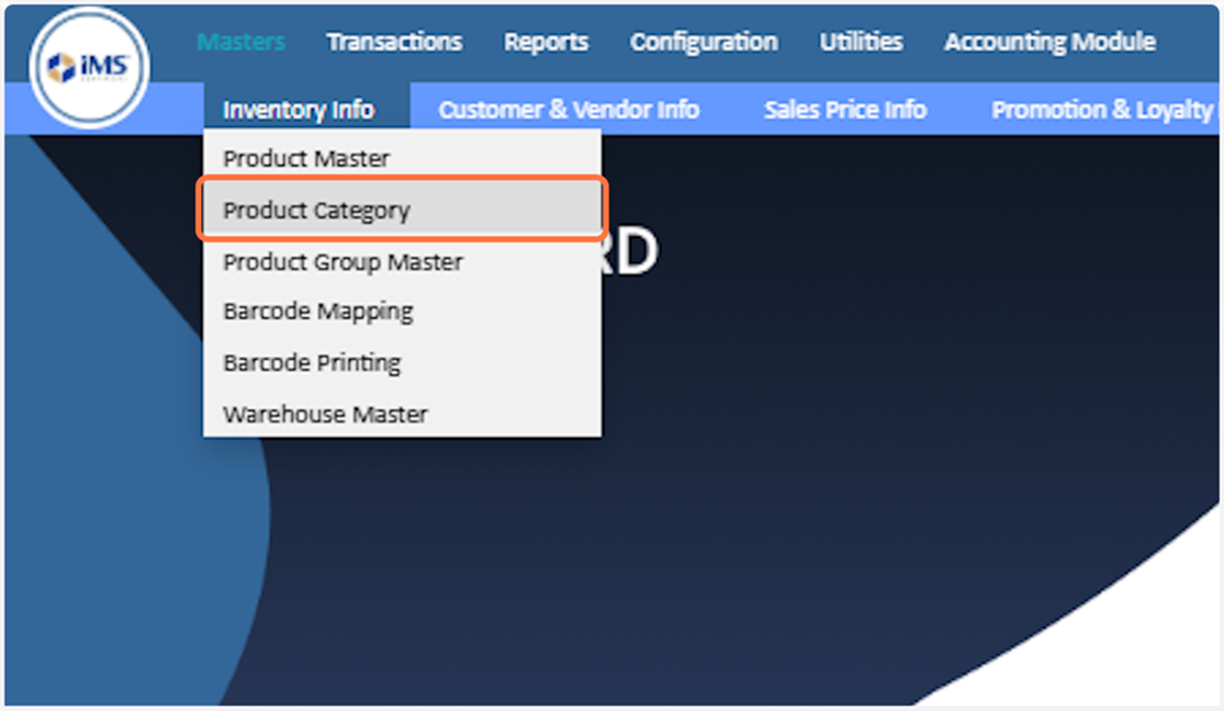 Step to create and Manage the Product category - DASHBOARD OVERVIEW ...